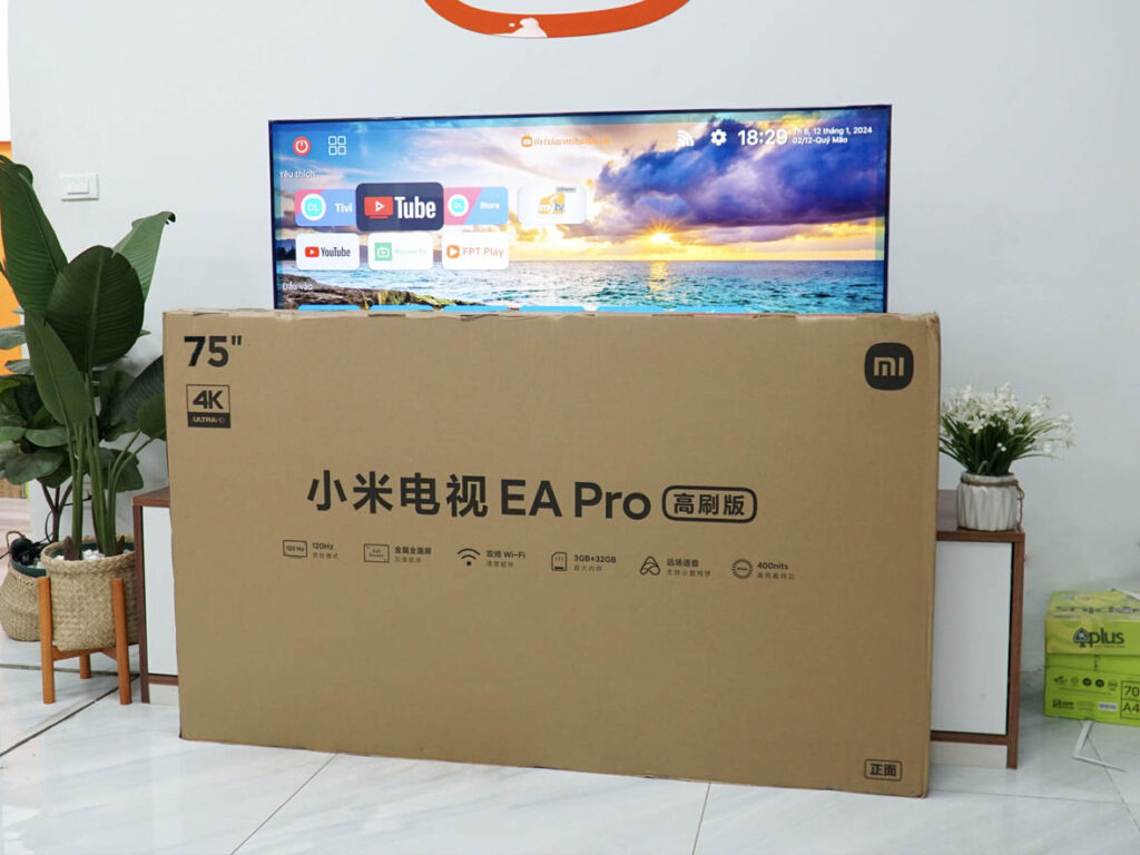 Tivi Xiaomi Ea Pro Hz Ram Gb Tivi Xiaomi Long Bi N